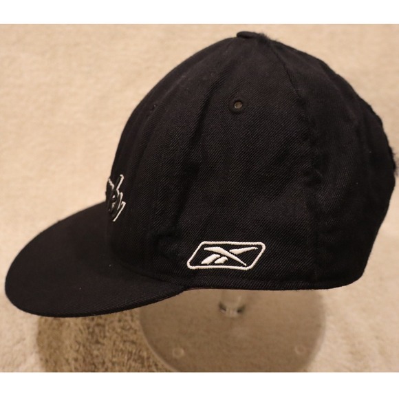 Seattle Seahawks NFL Reebok Fitted Baseball Cap Black Men's 7 1/4 - Picture 4 of 8